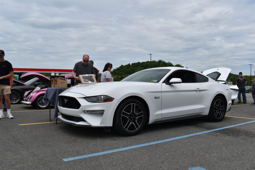 chenoweth ford mustang at cars and coffee bridgeport